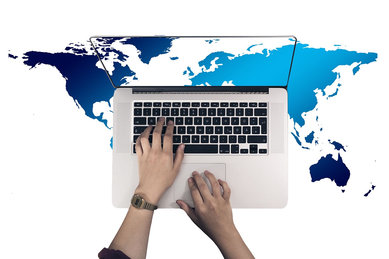 Free Laptop Hand photo and picture